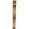 Ekena Millwork Funston Slat Rough Sawn Bracket, Western Red Cedar, 4"W x 28"D x 40"H BKT04X28X40FST06RWR - alternate 2